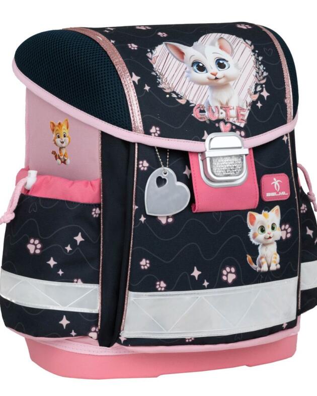 Torba školska Belmil classy cute kitten 403-13/AG/48