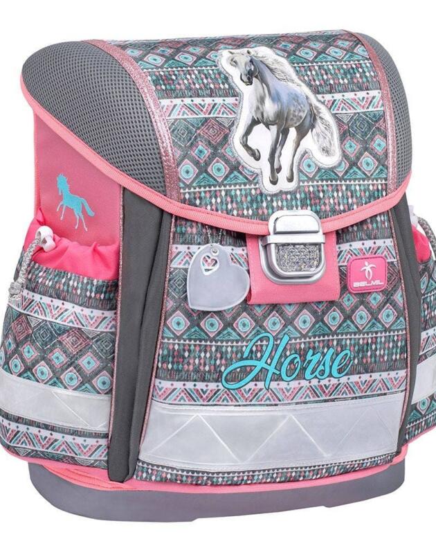 Torba školska Belmil classy horse aruba blue 403-13/AG/9 AK_BEL