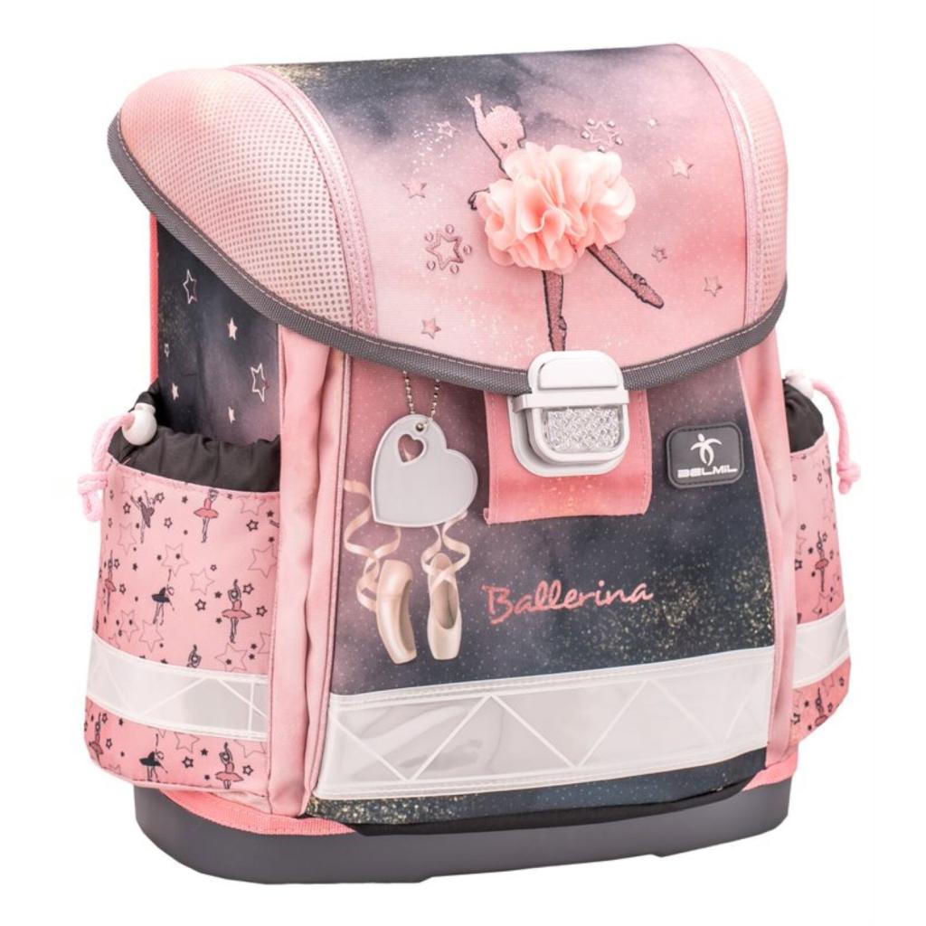 Torba školska Belmil classy ballerina black pink 403-13/AG/30