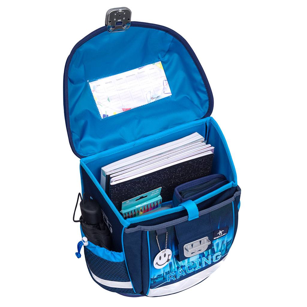 Torba školska Belmil classy racing blue neon 403-13/AG/26