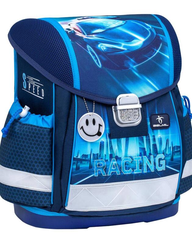 Torba školska Belmil classy racing blue neon 403-13/AG/26