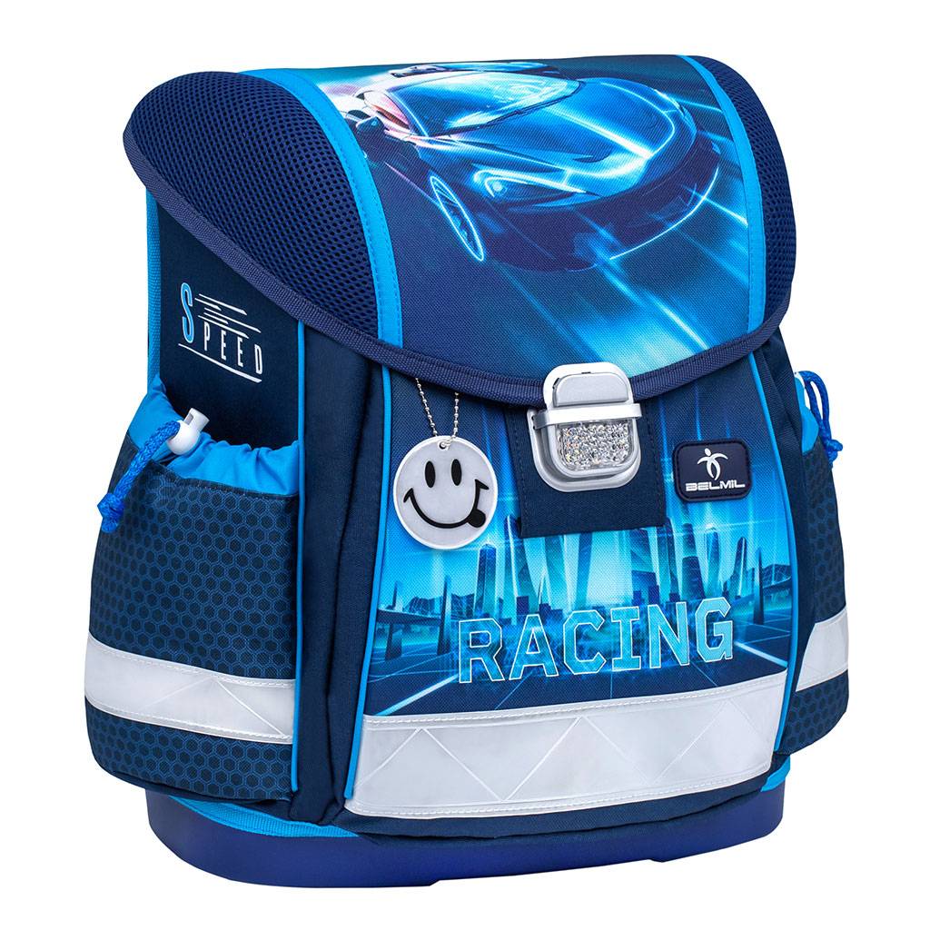 Torba školska Belmil classy racing blue neon 403-13/AG/26