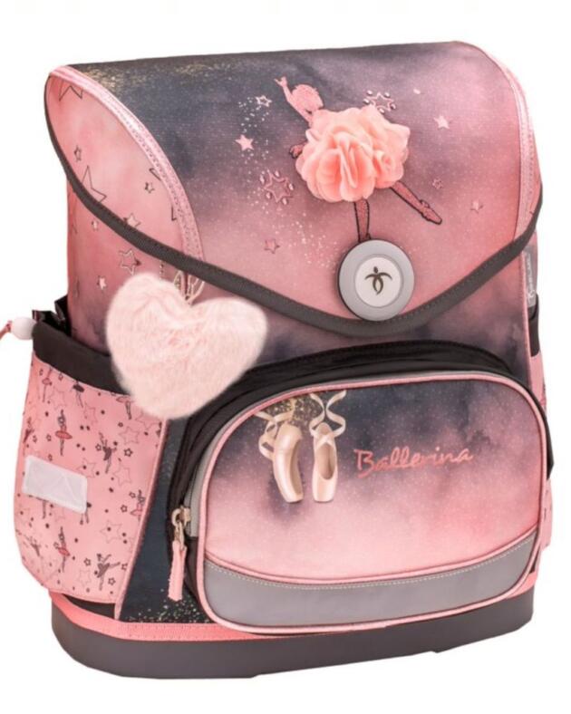 Torba školska Belmil compact ballerina black pink 405-41/AG-3