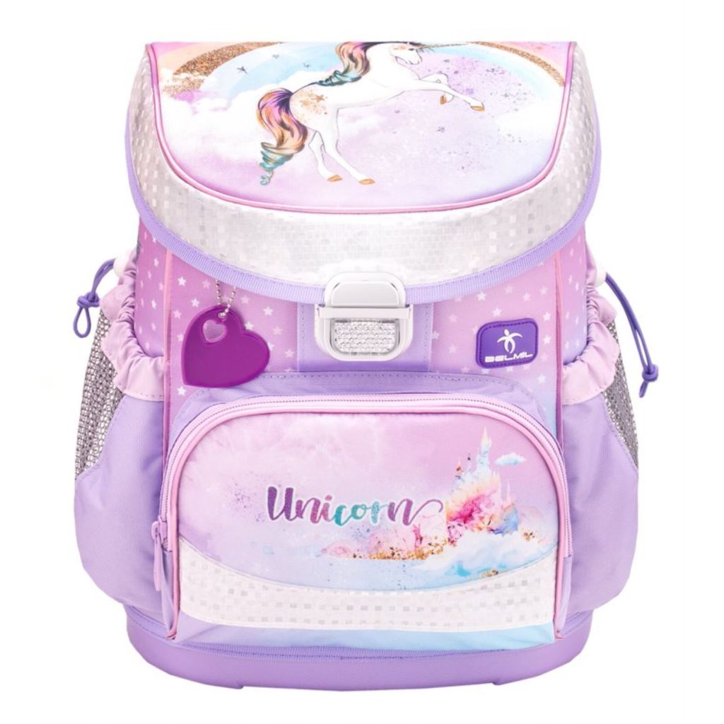 Torba školska Belmil mini-fit rainbow unicorn 405-33/AG/PC-20