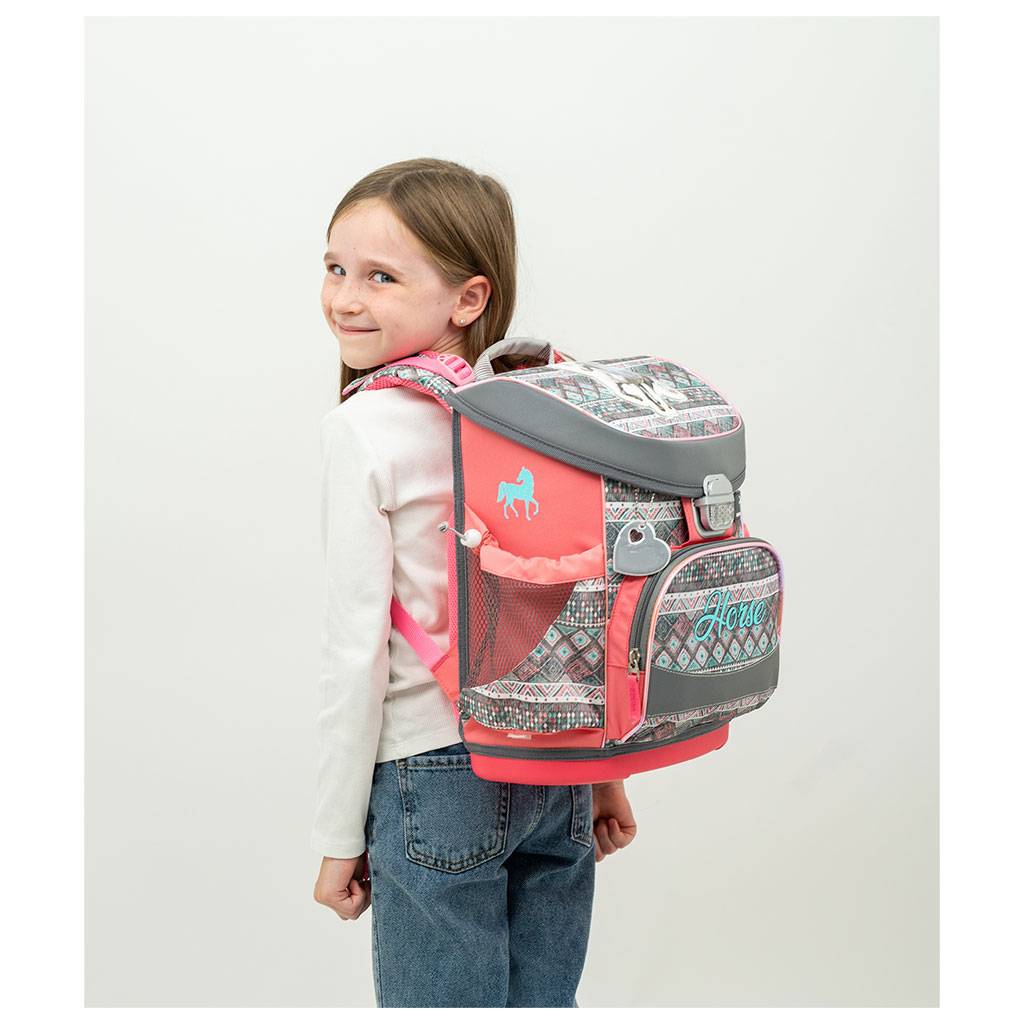 Torba školska Belmil mini-fit horse aruba blue 405-33/AG/PC-8 AK_BEL