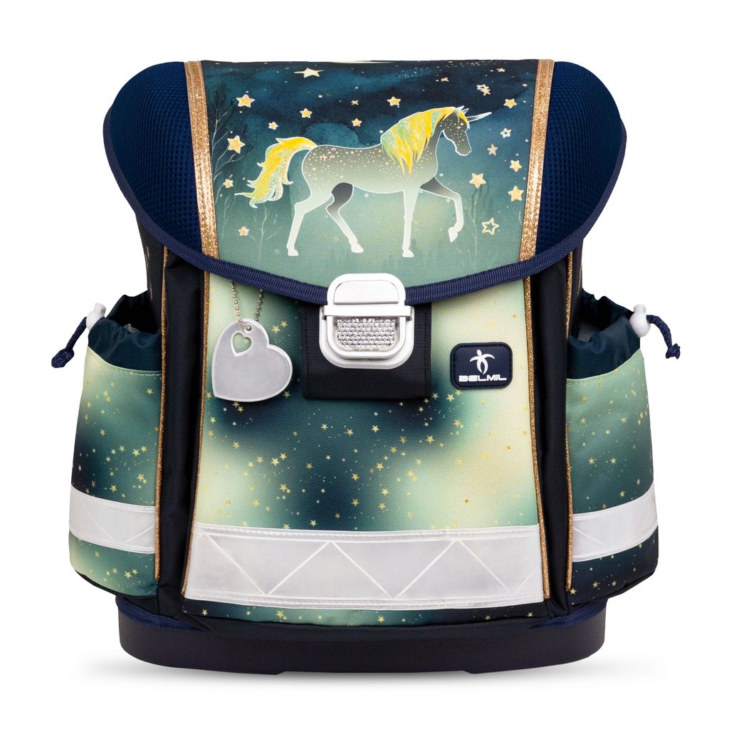 Torba školska Belmil classy sparkling unicorn 403-13/AG/47 AK_BEL
