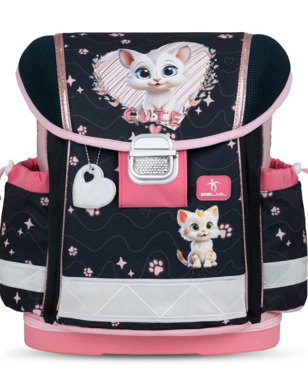 Torba školska Belmil classy cute kitten 403-13/AG/48