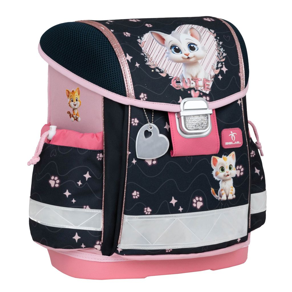 Torba školska Belmil classy cute kitten 403-13/AG/48