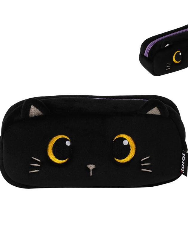 Pernica iTotal plišana Cat crna XL2868