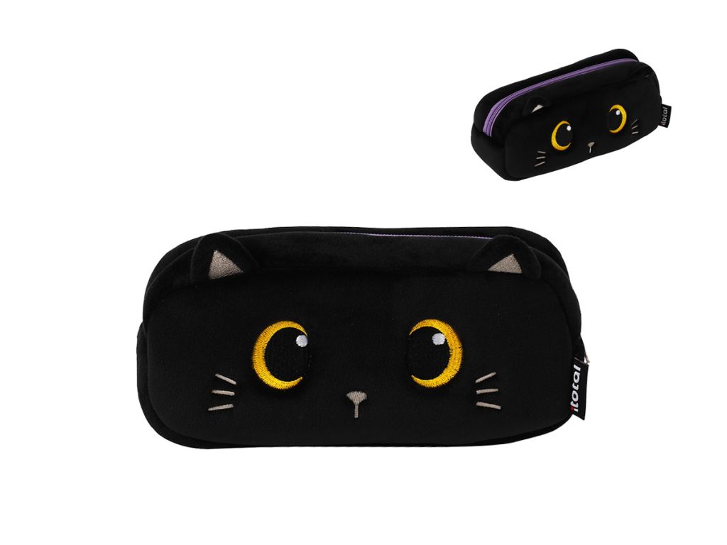 Pernica iTotal plišana Cat crna XL2868