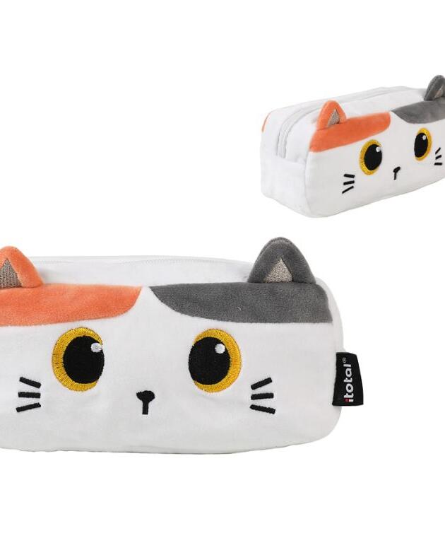 Pernica iTotal plišana Cat narančasta XL2860