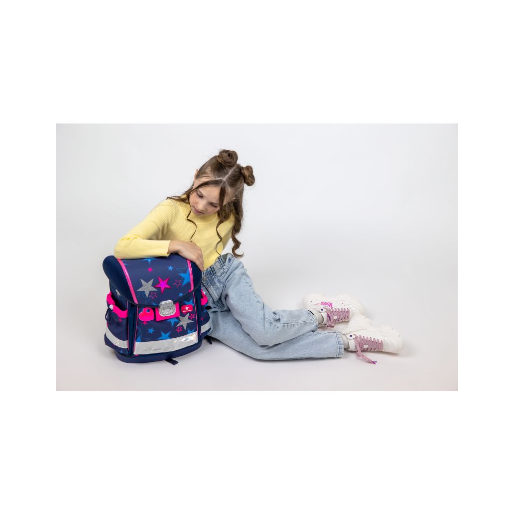 Torba školska Belmil classy sparkling star 403-13/AG