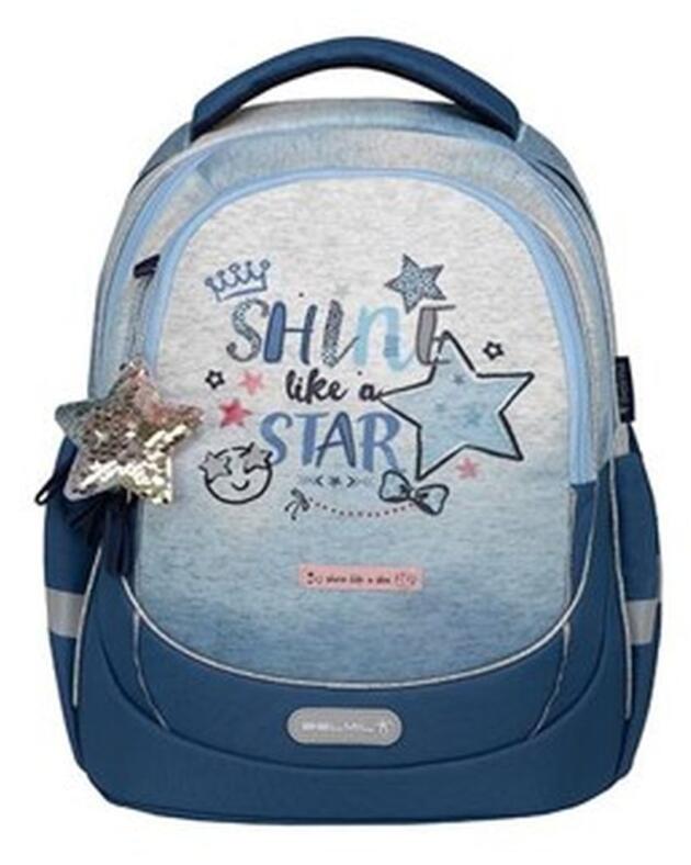 Torba školska Belmil leisure plus shine like a star jeans 338-87/8
