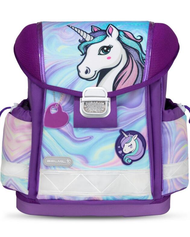 Torba školska Belmil classy unicorn dream 403-13/AG/58