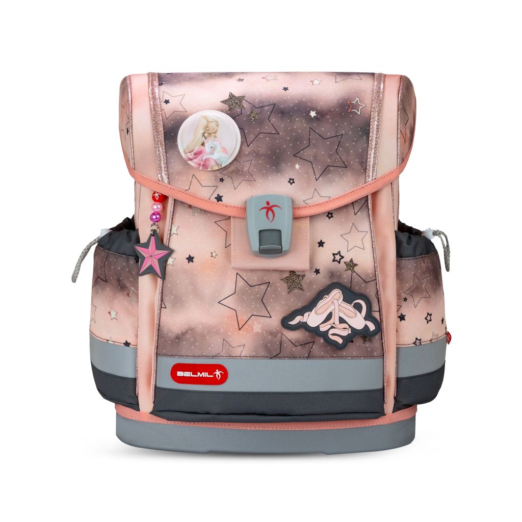 Torba školska Belmil classy plus rose ballet zvjezdice 405-78/AG/14