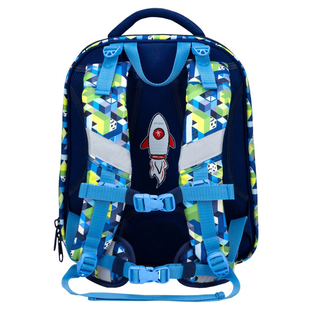Torba školska Belmil sturdy pixel storm 338-82/77