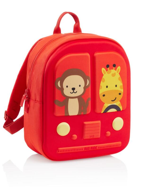 Ruksak mini Miquelrius 1 odjeljak Bus Stop crveni 10L MR19390