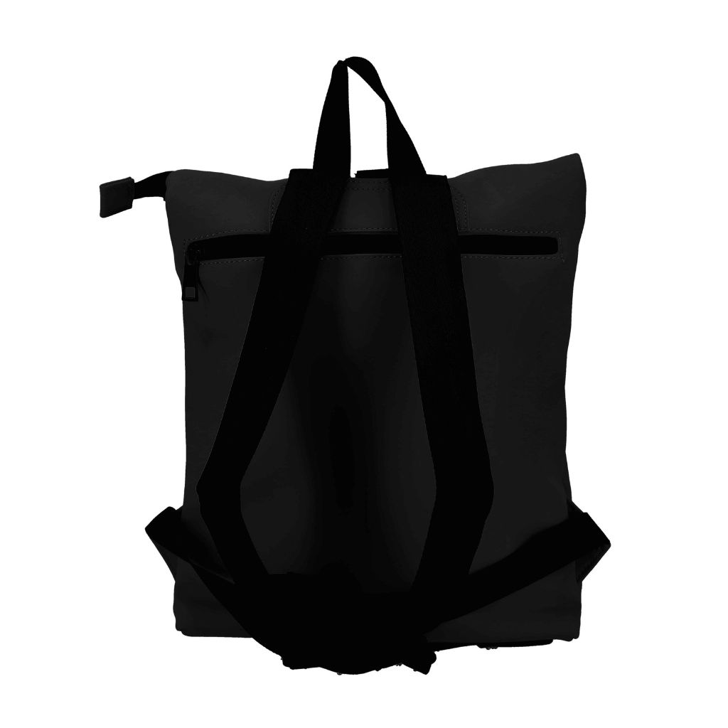 Ruksak Swiss Only s preklopnim (roll-top) zatvaranjem 27x9x35cm 9L crni SO-122-BLACK