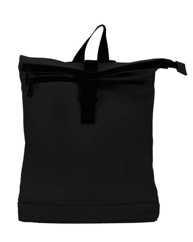 Ruksak Swiss Only s preklopnim (roll-top) zatvaranjem 27x9x35cm 9L crni SO-122-BLACK