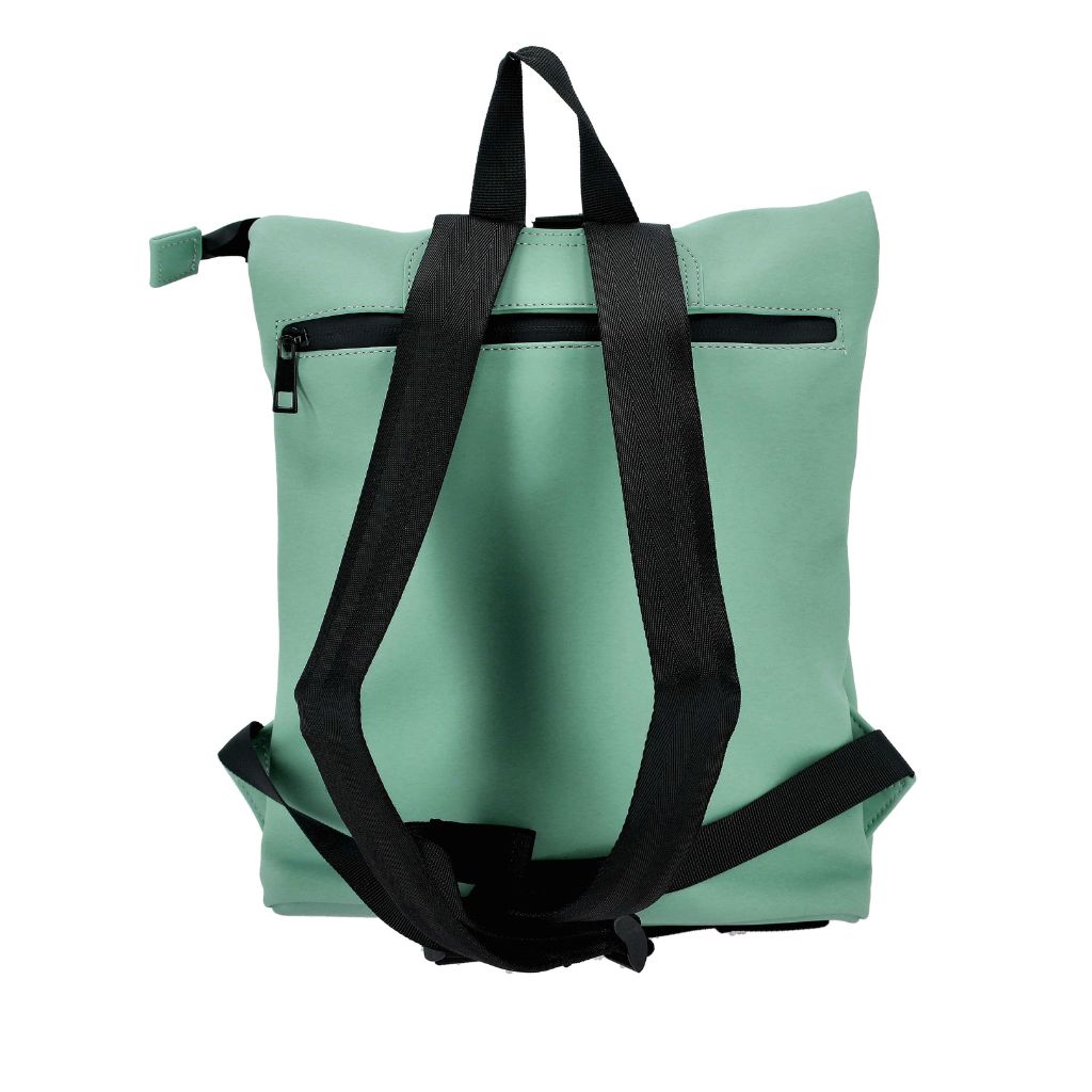 Ruksak Swiss Only s preklopnim (roll-top) zatvaranjem 27x9x35cm 9L menta zelena SO-122-MINT