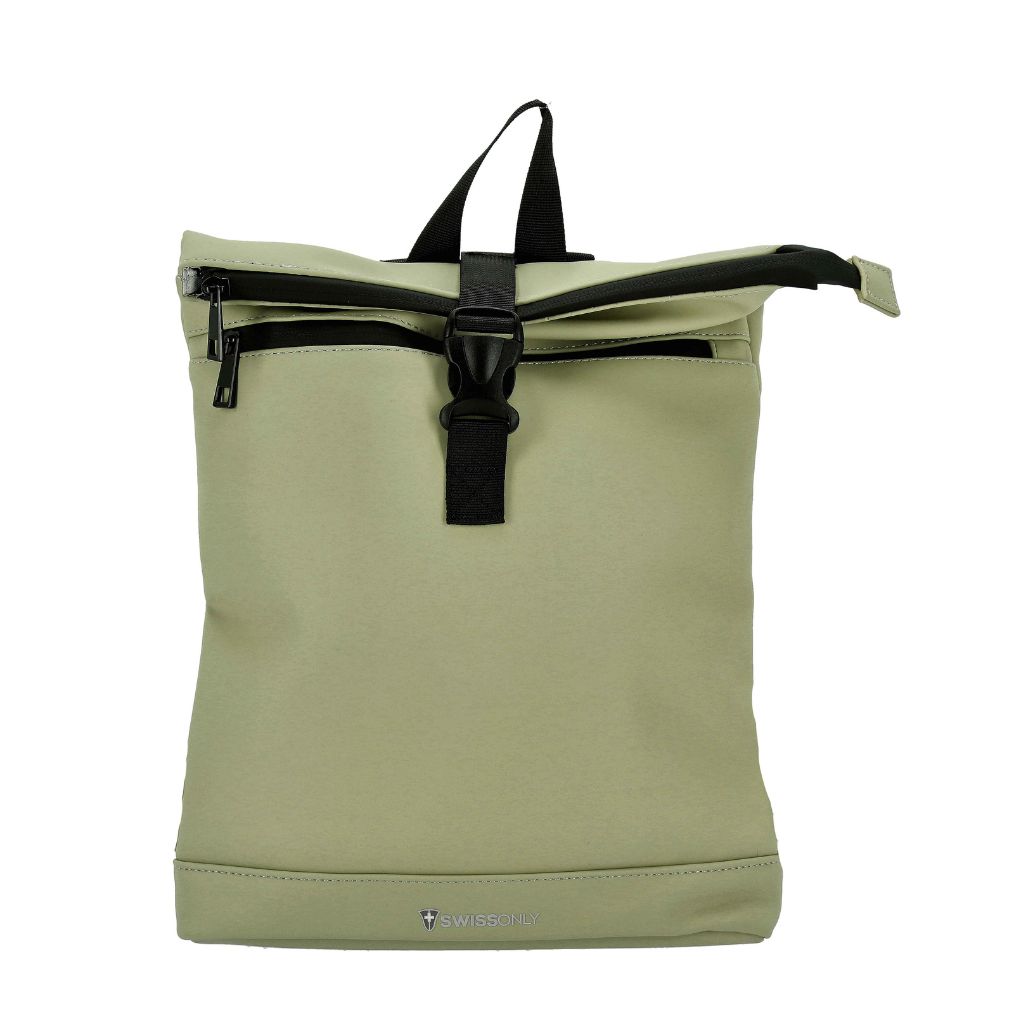 Ruksak Swiss Only s preklopnim (roll-top) zatvaranjem 27x9x35cm 9L bež SO-122-BEIGE