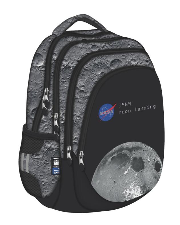 Ruksak školski St.Right Moon View s pretincem za prijenosno računalo 17" 