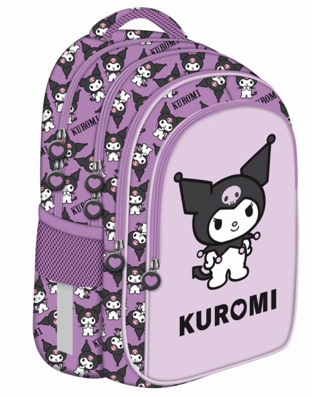 Ruksak školski St.Right Kuromi 16" ljubičasti 