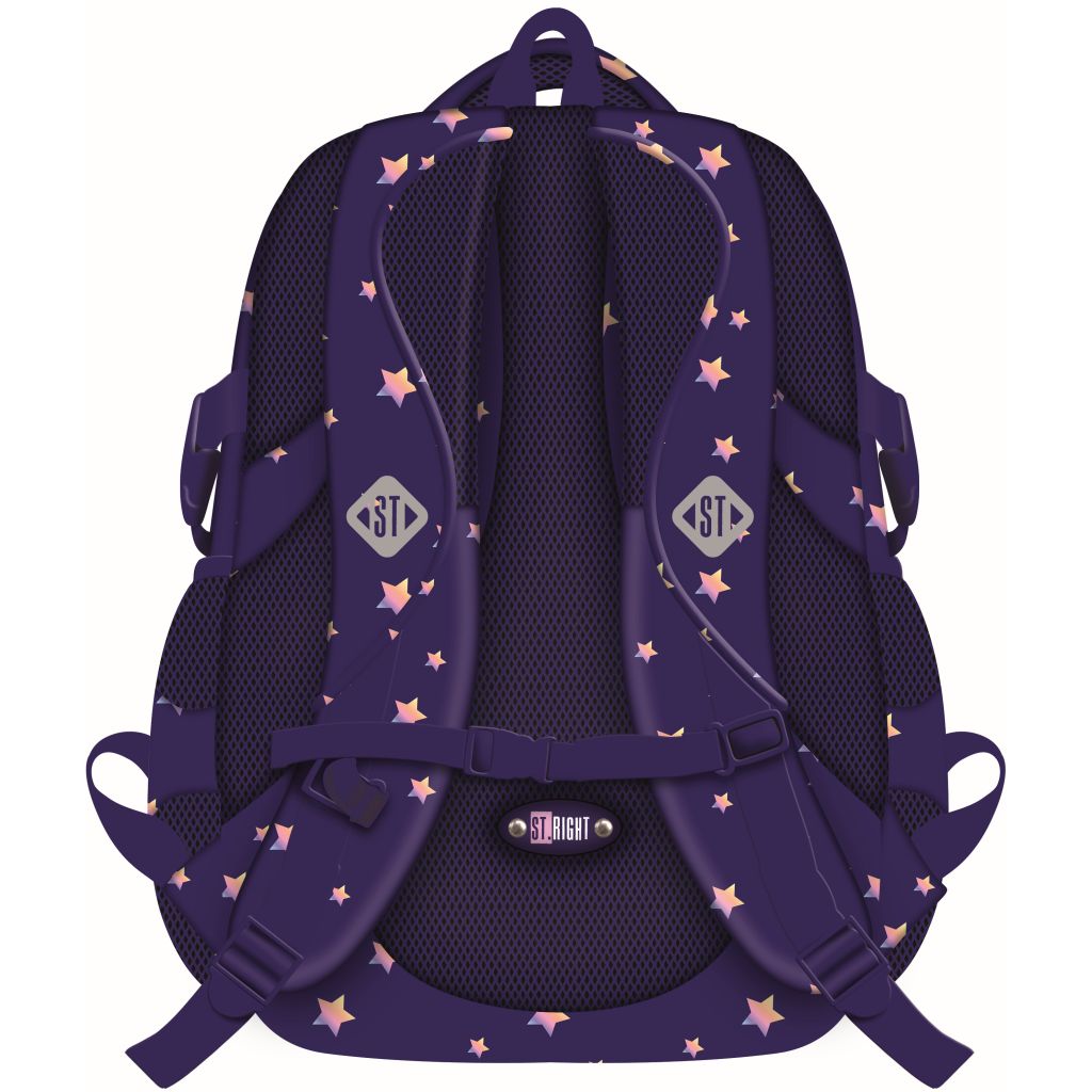 Ruksak školski St.Right Unicorn Glow 17"